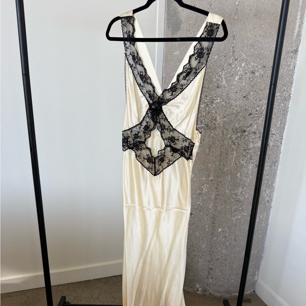 SIR Aries Lace Cut-Out Gown